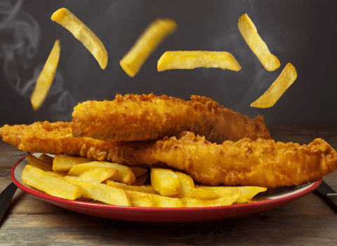 the magpies fish bar meal
