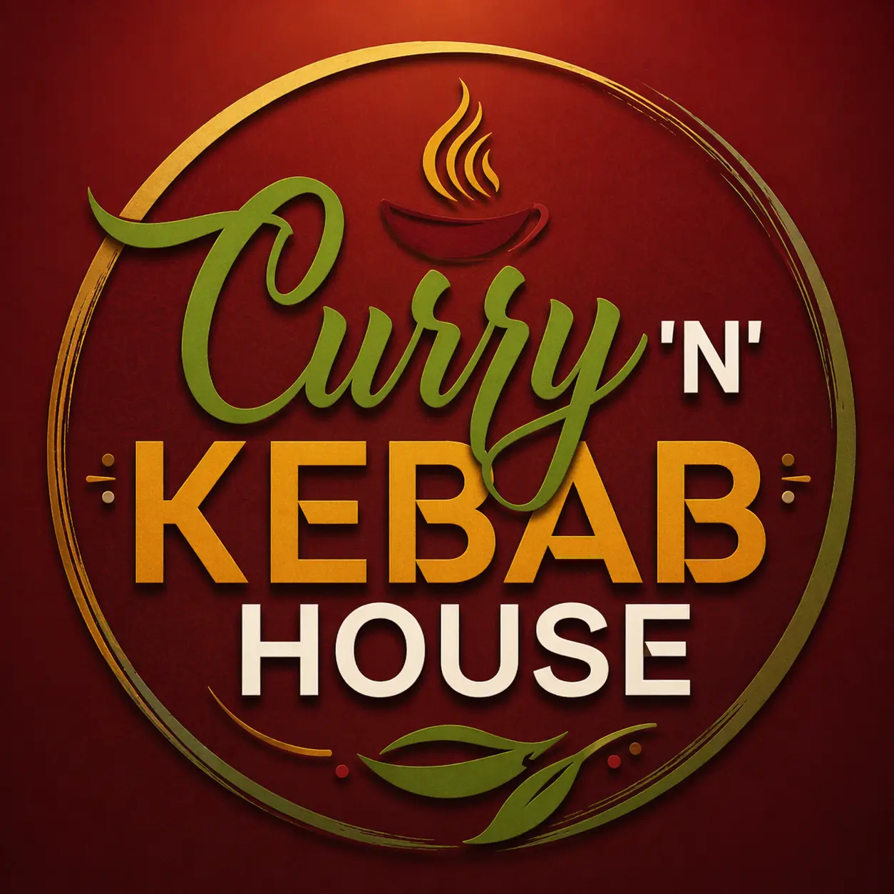Curry n kebab house logo