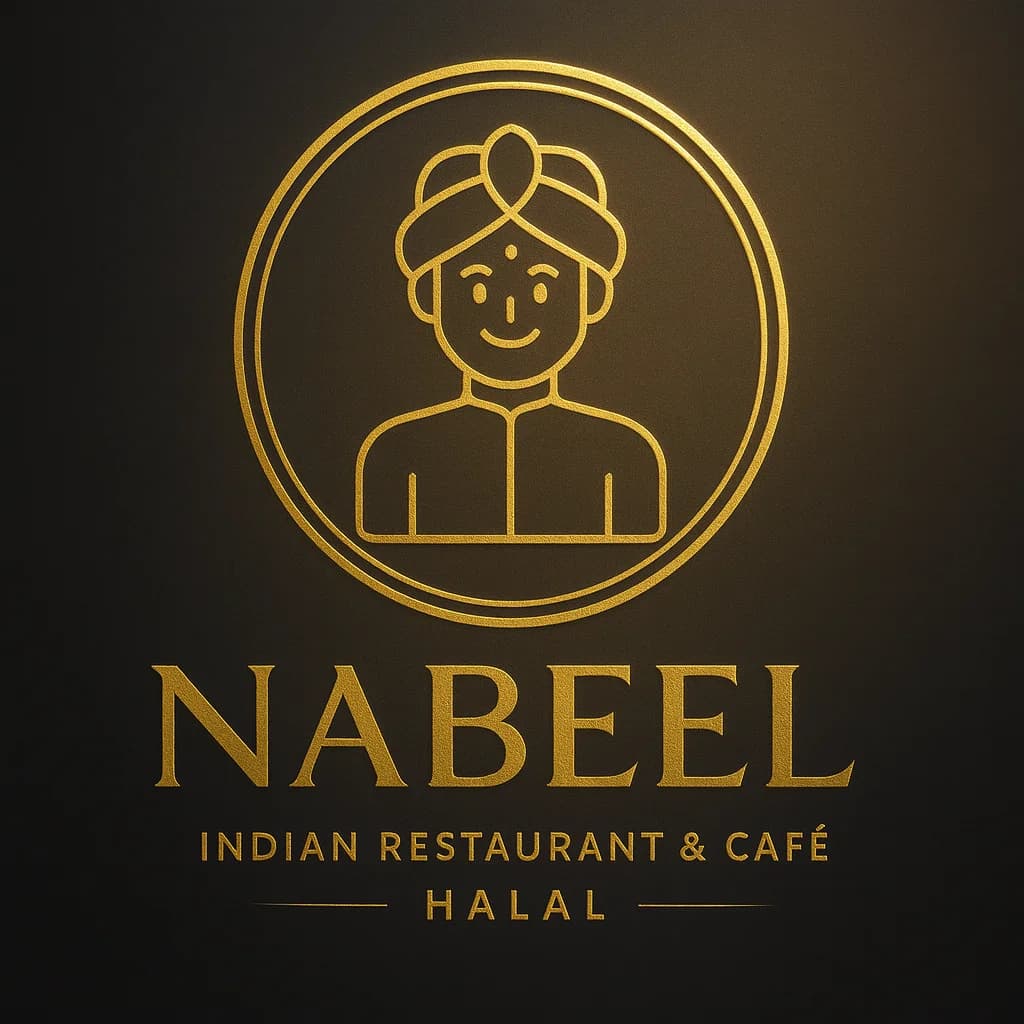 nabeel indian restaurant and takeaway logo