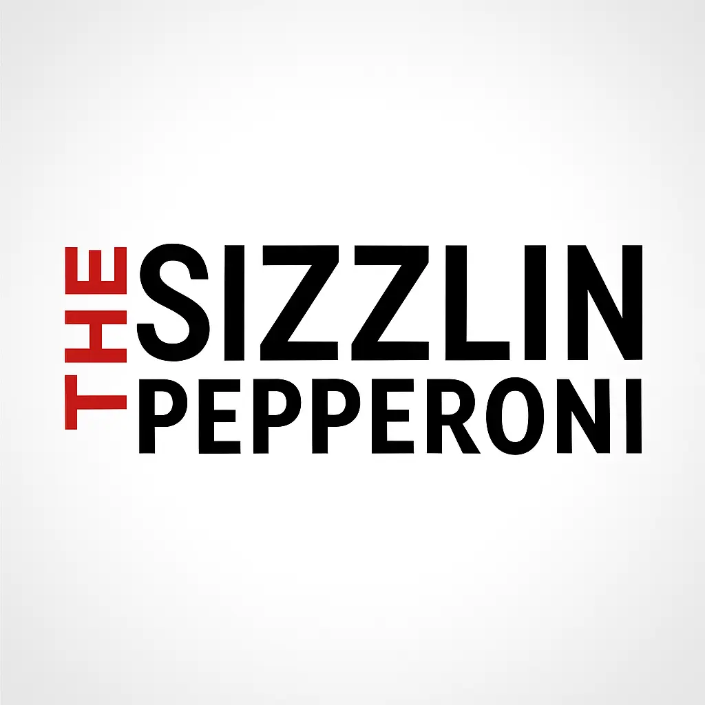 the sizzling pepperoni logo