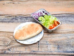 pitta & salad