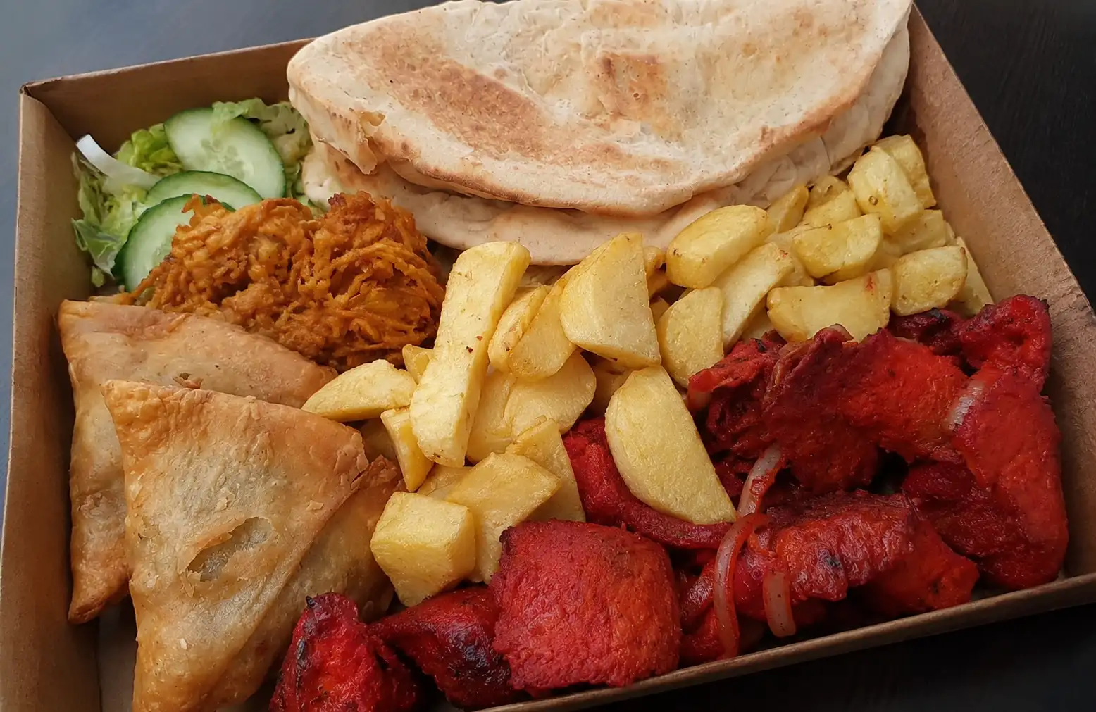 Double Taste Indian Cuisine meal