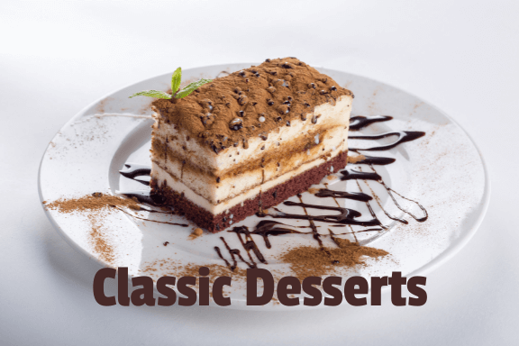 desserts meal